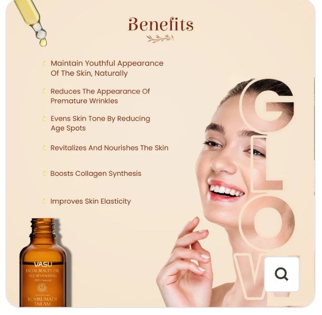 Vasu Facial Beauty Oil - 25ml